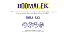 Tablet Screenshot of boomalek.com